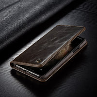 Leather Wallet Iphone Case