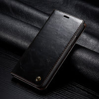 Leather Wallet Iphone Case