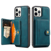 Magnetic-Absorbing Split Card Case For Iphone