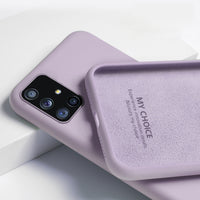 Simple Silicone Samsung phone Case