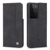 Leather Wallet Case For Samsung