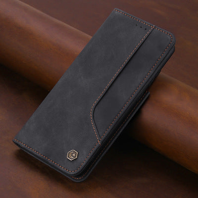 Leather Wallet Case For Samsung