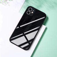 Liquid silicone glass Iphone Case