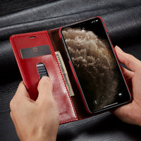 Leather Wallet Iphone Case