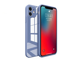 Liquid silicone glass Iphone Case