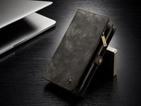 Vintage split leather phone case