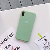 Simple Silicone Mobile Phone Case