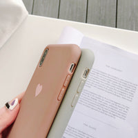 Simple Silicone Mobile Phone Case