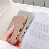 Simple Silicone Mobile Phone Case