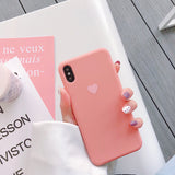 Simple Silicone Mobile Phone Case