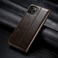 Leather Wallet Iphone Case