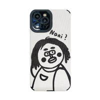 Hand Drawn Cartoon Funny Iphone case