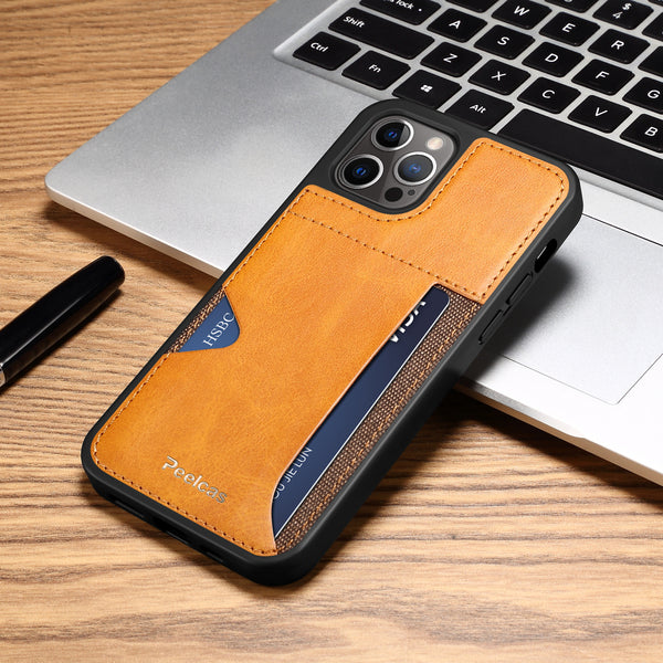 Leather Card Holder Iphone Case