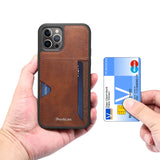 Leather Card Holder Iphone Case